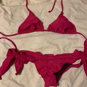 Never worn coral Bonita swimsuit from surf shop